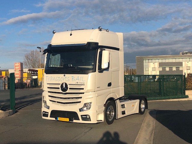 tracteur de camion de transport